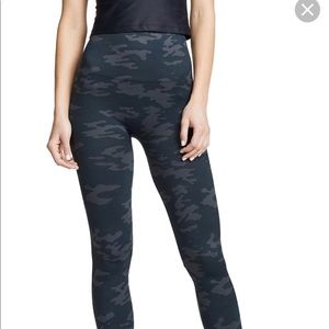 SPANX Black Camo Leggings